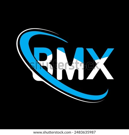 Bmx letter with bmx logo