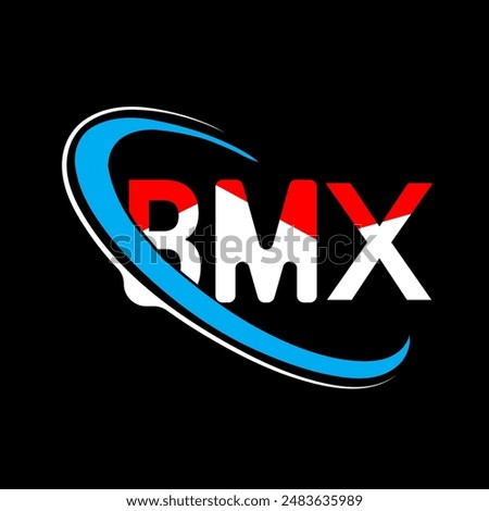 Bmx letter with bmx logo