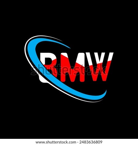 bmw letter with bmw logo