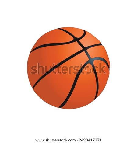 Balle Basket Ball Vector Illustration Drawing