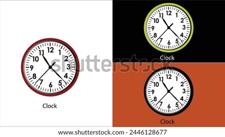 clock, mechanical or electrical device other than a watch for displaying time.