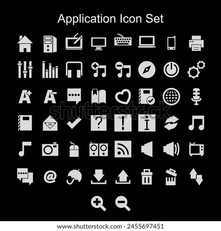 App and Application Icons Set Collection