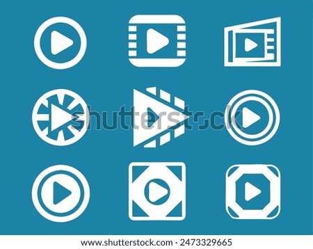 Playful Vision: Video Player Logo Design