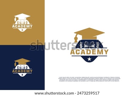 Emblem Campus academy logo design