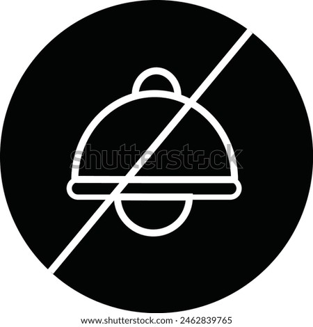 Crossed out bell. Turn off the sound, silent mode, ban, turn off notifications, messages, communications, ringtone, call, reminder. Vector set icon in line, black and colorful styles isolated