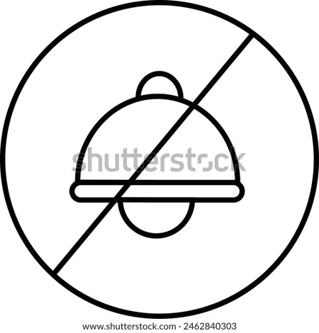 Crossed out bell. Turn off the sound, silent mode, ban, turn off notifications, messages, communications, ringtone, call, reminder. Vector set icon in line, black and colorful styles isolated eps 10.