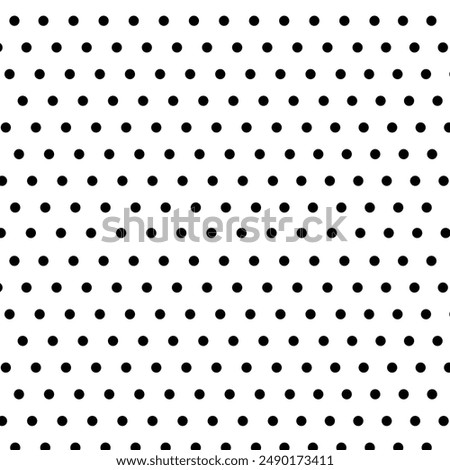 Grey seamless polka dot pattern design, background eps 10.