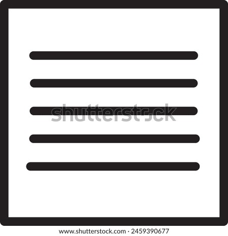 Alignment  Sign
Version eps 10
Graphic Design
Black and White Icon