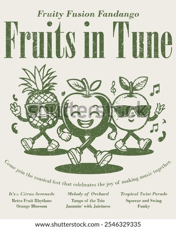 FRUITY FUSION FANDANGO TUNE GRAPHICS