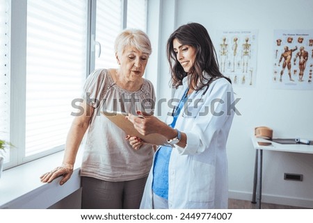 Similar – Image, Stock Photo Doctor testing using the rapid test device for COVID-19