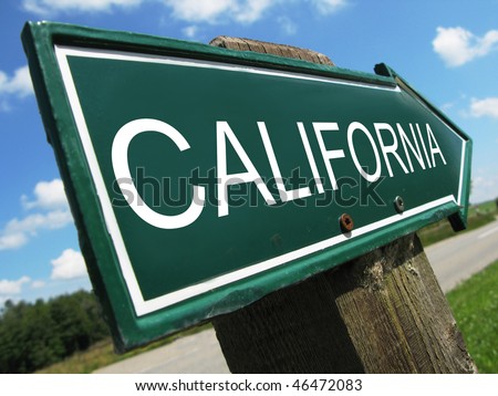 California Road Sign Stock Photo 46472083 : Shutterstock