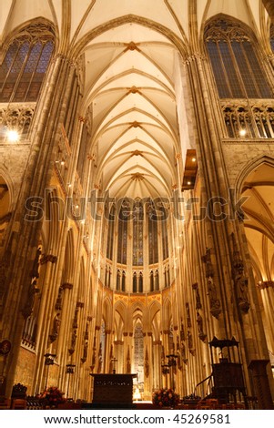 Koelner Dom (Cologne Cathedral) In Koeln (Cologne), Germany. Stock ...