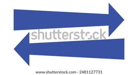 Long Arrow. Arrow Icon in trendy flat style on white background. vector icon of a thin long arrow. Long Arrow Design. Eps 10.