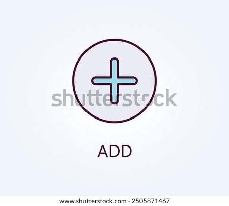 Add Vector, Icon Or Logo Sign Symbol Illustration