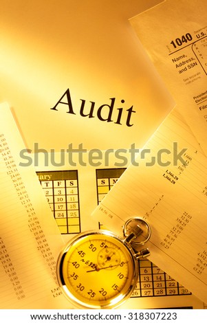 Annual budget, calendar, stopwatch and audit