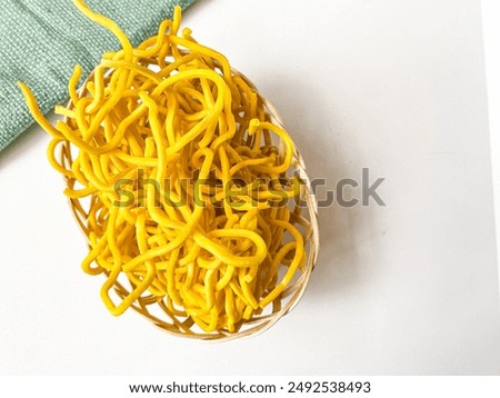 Similar – Image, Stock Photo Detail of Yummy Ramen Soup