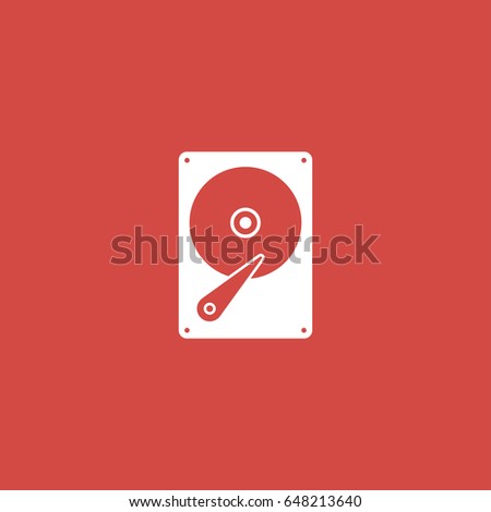 record player icon. sign design. red background