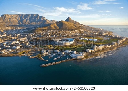 Image, Stock Photo in south africa cloud sky and cactus