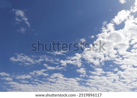 Similar – Image, Stock Photo Sky with sheep clouds