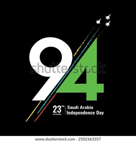 Saudi National Day This illustration is ideal for social media posts, t shirt design, website banners, and print media, Happy Saudi National Day