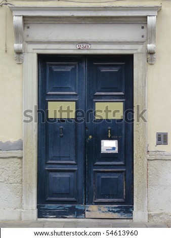 Venice door, for home installation