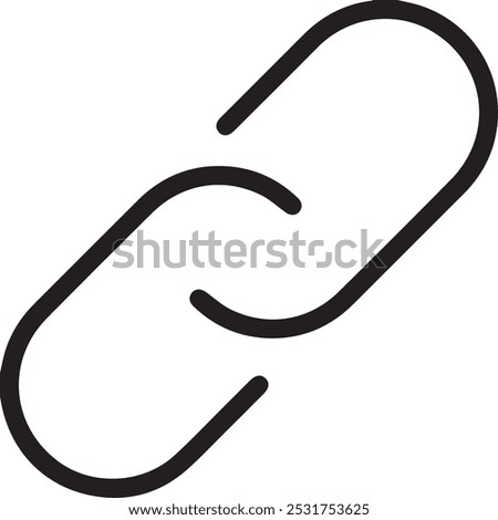 Unlink icon vector eps file