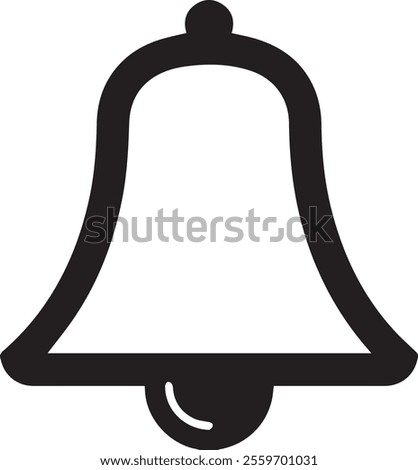 Musical bell icon vector eps file uploded 