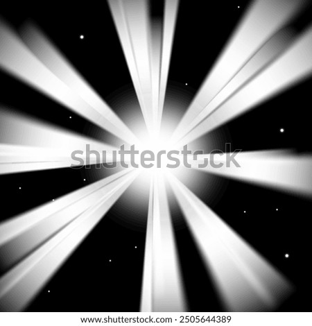 White starburst effect background design