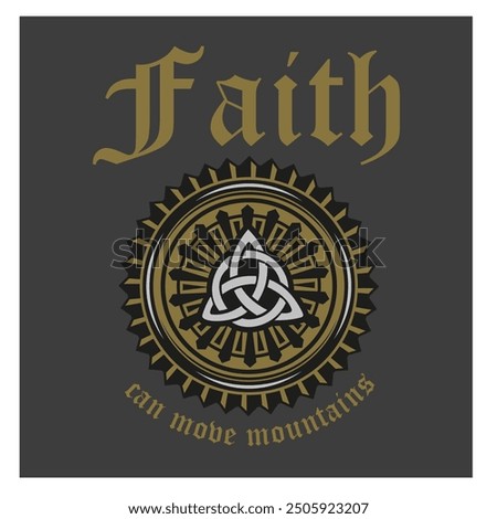 Logo design,T shirt logo design,Faith logo design,