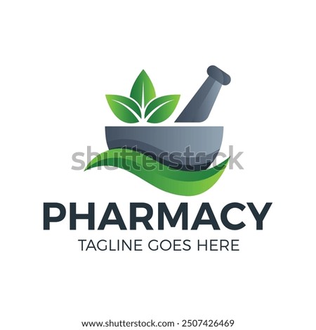 Pharmacy Medicine, Health Care,  Hospital Logo Design Vector Template.
