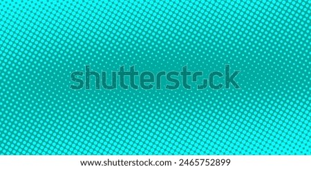 Green-yellow background divided by diagonal. Vector illustration Background into two colors with halftone dots.