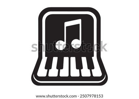 Multiple items selected Set of music icons