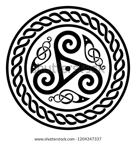 Circle Celtic Ornament Vector | Download Free Vector Art | Free-Vectors