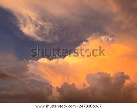 Similar – Image, Stock Photo summer farewell Sunset