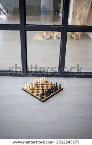 Image, Stock Photo King Without Plan