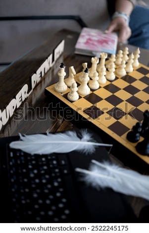 Similar – Image, Stock Photo King Without Plan