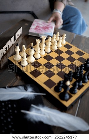Similar – Image, Stock Photo King Without Plan