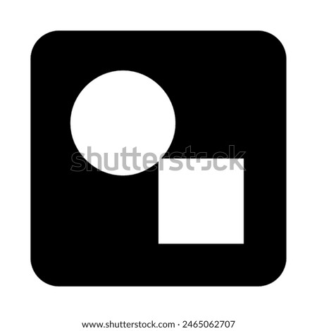 User account box icon vector design in eps 10