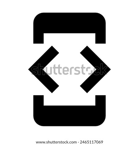 Developer mode for smartphones and tablets icon vector design in eps 10