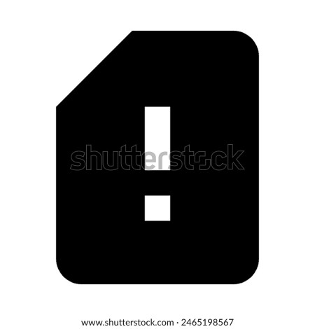 Sim card problem icon vector design in eps 10