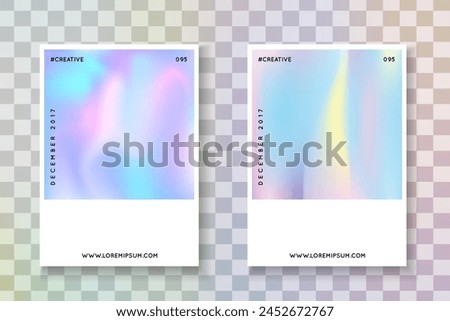 Holograph Pattern. Violet 1980 Paper. Pearlescent Fluid. Chrome Screen. Memphis Banner. Business Prism Backdrop. Gradient Texture. Purple Holograph Pattern