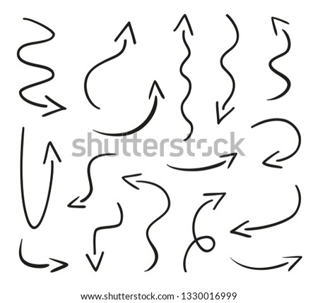 Vector Colorful Wavy Arrows | Download Free Vector Art | Free-Vectors