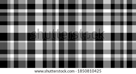 Checkered background. Seamless abstract texture. Doodle for fabrics. Black and white illustration