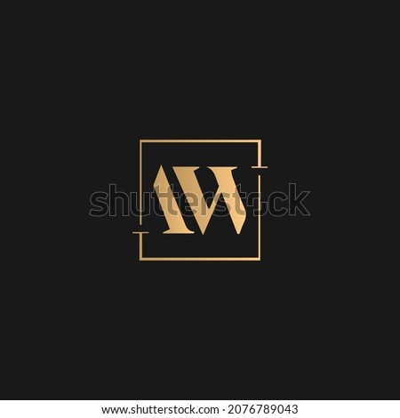 aw logo vector, aw luxury vector