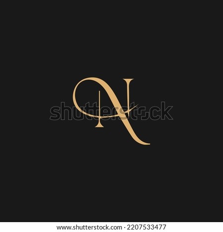 Initial Square Letter N Logo Design Business Vector Template. Creative Letter N luxury Logo
