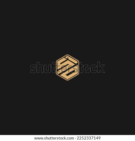 SDI polygon Logo Design Vector Template. SDI Initial concept 
