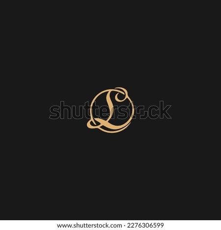 Wave L Logo Vector. Swoosh Letter L Logo Design for business and company identity
