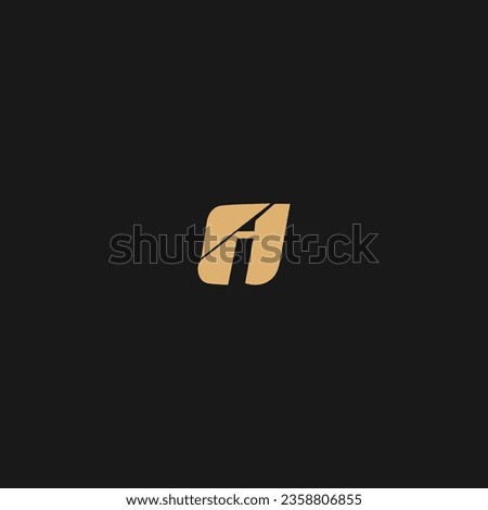 I icon letter logo business vector,

