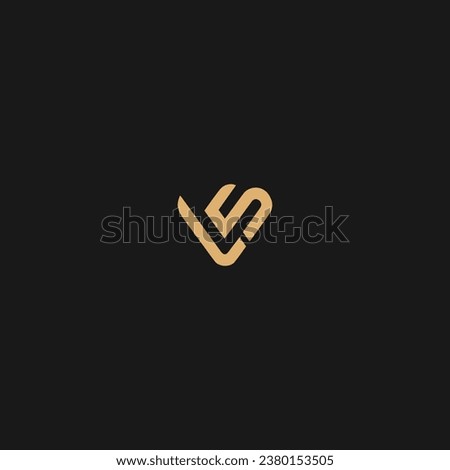 Initial LS Logo Design vector Template, Abstract Letter LS logo Design,
