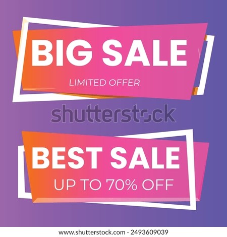 Super Sale Special Up To 60% Off. Super Sale Banner, Special Offer and Sale. Sale Banner Template Design Background.